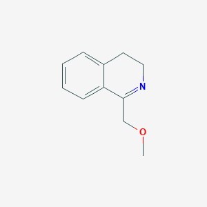 molecular formula C11H13NO B8310115 1-(Methoxymethyl)-3,4-dihydroisoquinoline 