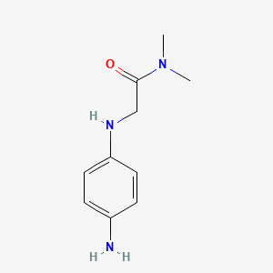 N-(dimethylcarbamoylmethyl)-p-phenylenediamine