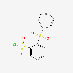 2-(Phenylsulfonyl)benzenesulfonyl chloride