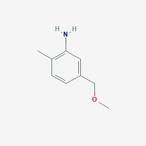 molecular formula C9H13NO B8310204 2-Methyl-5-methoxymethylaniline 