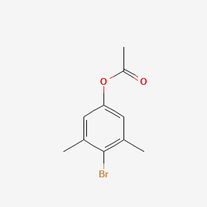 molecular formula C10H11BrO2 B8310237 4-Bromo-3,5-dimethylphenyl acetate 