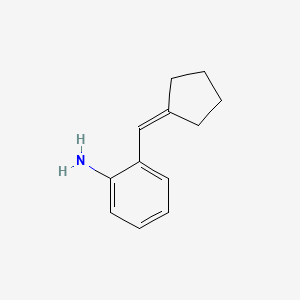 2-(Cyclopentylidenemethyl)benzenamine