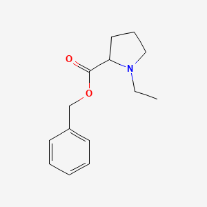 1-Ethyl pyrrolidine-2-carboxylic acid benzyl ester