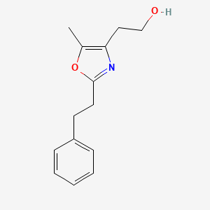 2-(5-Methyl-2-phenethyl-oxazol-4-yl)-ethanol