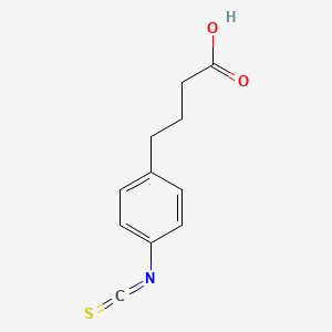 molecular formula C11H11NO2S B8310612 4-(4-Isothiocyanatophenyl)butyric acid 