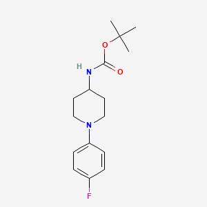 Tert-butyl 1-(4-fluorophenyl)piperidin-4-ylcarbamate