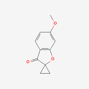 6-Methoxyspiro[benzo[b]furan-2(3H),1'-cyclopropane]-3-one