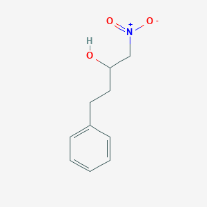 molecular formula C10H13NO3 B8310974 1-Nitro-4-phenyl-2-butanol 