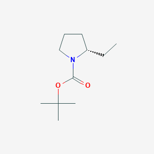 tert-butyl (2S)-2-ethylpyrrolidine-1-carboxylate