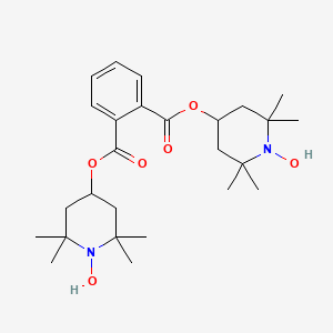 molecular formula C26H40N2O6 B8311106 Di(2,2,6,6-tetramethyl-1-oxyl-4-piperidyl) phthalate 