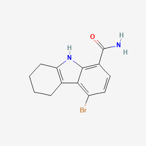 5-bromo-2,3,4,9-tetrahydro-1H-carbazole-8-carboxamide