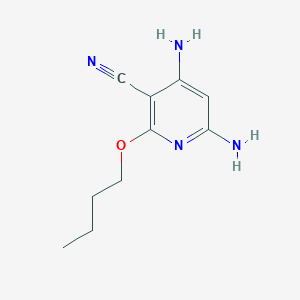 4,6-Diamino-2-butoxy-nicotinonitrile