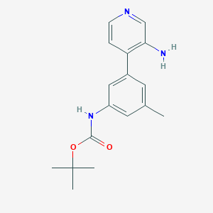 Tert-butyl (3-(3-aminopyridin-4-yl)-5-methylphenyl)carbamate