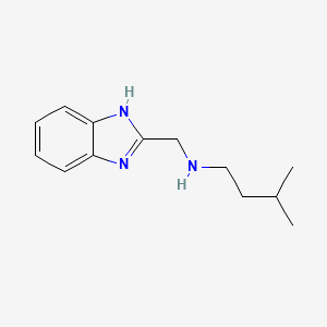 (Benzimidazol-2-ylmethyl)(3-methylbutyl)amine