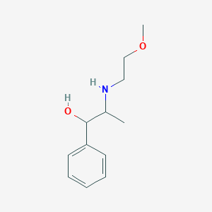 2-[(2-Methoxyethyl)amino]-1-phenylpropanol