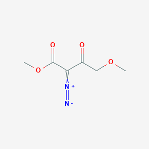 Methyl 2-diazo-4-methoxy-3-oxobutanoate