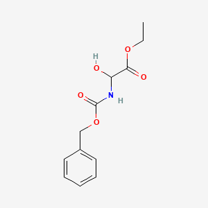 Ethyl 2-(benzyloxycarbonylamino)-2-(hydroxy)acetate