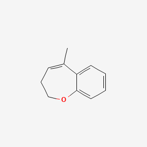 molecular formula C11H12O B8311741 5-Methyl-2,3-dihydro-1-benzooxepin 