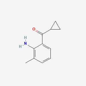 2-Cyclopropylcarbonyl-6-methylaniline