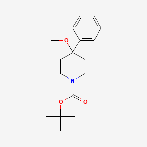 4-Methoxy-4-phenylpiperidine-1-carboxylic acid tert-butyl ester