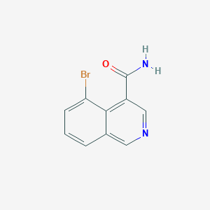 5-Bromoisoquinolin-4-carboxylic amide