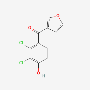 4-(3-Furoyl)-2,3-dichlorophenol