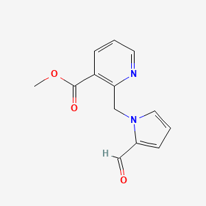 Methyl 2-[(2-formyl-1H-pyrrol-1-yl)methyl]pyridine-3-carboxylate