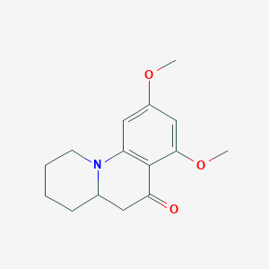 7,9-Dimethoxy-1,2,3,4,4a,5-hexahydro-6H-pyrido[1,2-a]quinolin-6-one