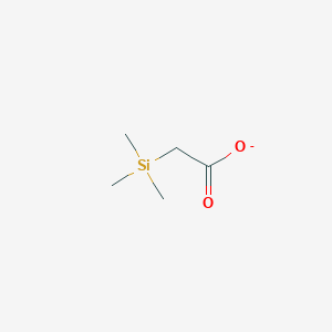 molecular formula C5H11O2Si- B8312296 2-Trimethylsilylacetate 
