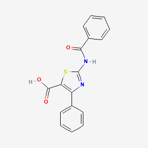 2-Benzoylamino-4-phenylthiazole-5-carboxylic Acid