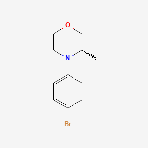 (S)-4-(4-Bromophenyl)-3-methylmorpholine