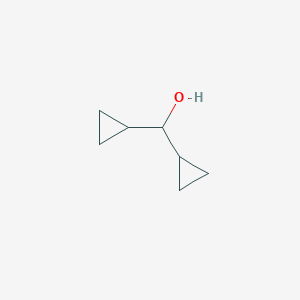 molecular formula C7H12O B083125 二环丙基甲醇 CAS No. 14300-33-5