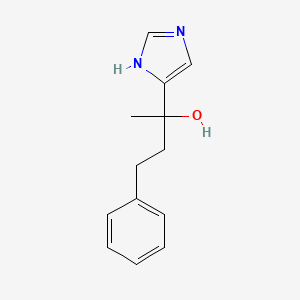 2-(1H-Imidazol-4-yl)4-phenylbutan-2-ol