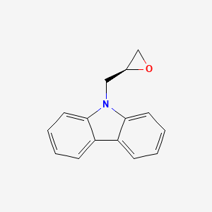 molecular formula C15H13NO B8312590 (S)-9-(Oxiran-2-ylmethyl)-9H-carbazole 