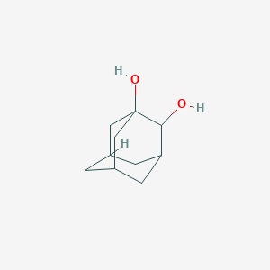 molecular formula C10H16O2 B8312895 1,2-Dihydroxyadamantane 