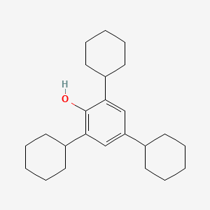 2,4,6-Tricyclohexylphenol