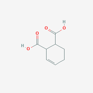 molecular formula C8H10O4 B8313335 3-Cyclohexene-1,2-dicarboxylic acid CAS No. 25079-83-8