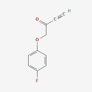 4-(4-Fluorophenoxy)-1-butyn-3-one