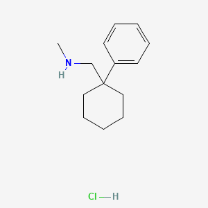 N-methyl(1-phenylcyclohexyl)methanamine hydrochloride