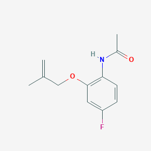 N-[4-Fluoro-2-(2-methyl-allyloxy)-phenyl]-acetamide