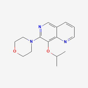 8-Isopropoxy-7-morpholin-4-yl-[1,6]naphthyridine