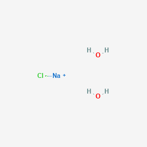 B8313487 Sodium chloride dihydrate CAS No. 23724-87-0