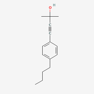 3-Methyl-1-(4'-butylphenyl)-1-butyne-3-ol