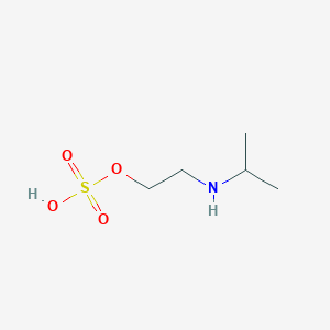 molecular formula C5H13NO4S B8314034 2-Isopropylaminoethanol sulfate 