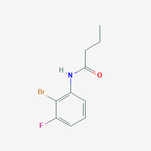 N-(2-bromo-3-fluorophenyl)butyramide
