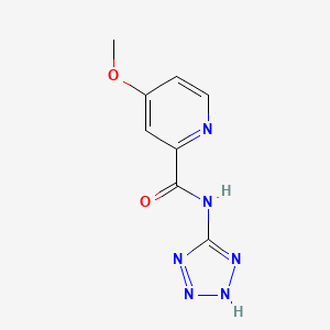 N-(5-tetrazolyl)-4-methoxy-2-pyridinecarboxamide
