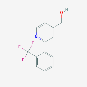 2-(2-(Trifluoromethyl)phenyl)pyridine-4-methanol