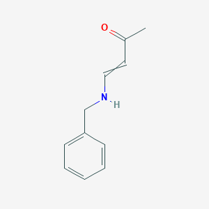 molecular formula C11H13NO B8314397 4-(Benzylamino)but-3-en-2-one 