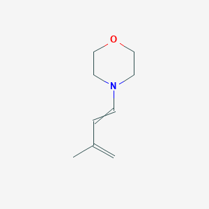 Morpholine, 4-(3-methyl-1,3-butadienyl)-