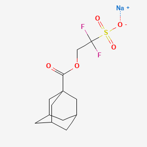 molecular formula C13H17F2NaO5S B8314462 Sodium 2-(1-adamantanecarbonyloxy)-1,1-difluoroethanesulfonate 